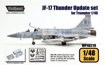 JF-17 Thunder Update set For Trumpeter - Wolfpack  WP48219 skala 1/48