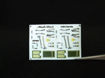 NA ZAMÓWIENIE - ACES II Seat belts - Metallic Details MDP48021 skala 1/48