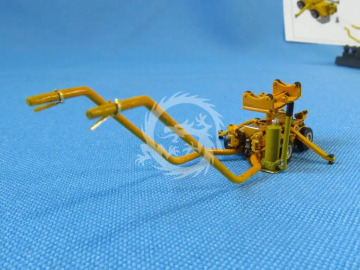 USN loading cart with torpedo Mk-46 - Metallic Details MDR4851 skala 1/48