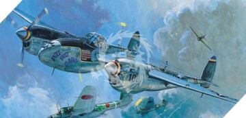 P-38J Lightning - Academy 2126 skala 1/48