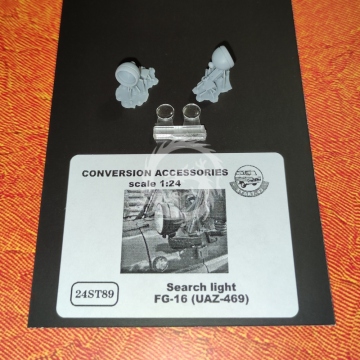 Search light FG-16  (UAZ-469) 2pcs - Start43 St89 skala 1/24