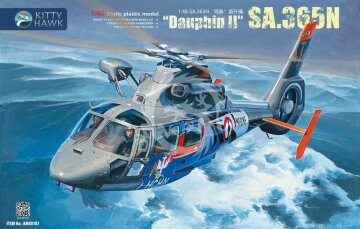 NA ZAMÓWIENIE - SA.365N Dauphin II -  Kitty Hawk KH80107 skala 1/48