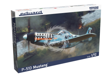 P-51D Mustang- Eduard 7477 skala 1/72