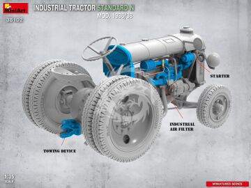 Industrial Tractor Standard N Mod. 1936/38 - MiniArt 38102 skala 1/35
