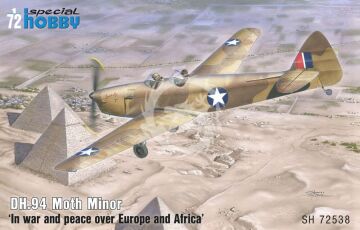 PRZEDSPRZEDAZ - DH.94 Moth Minor 'In war and peace over Europe and Africa' - Special Hobby SH72538 skala 1/72