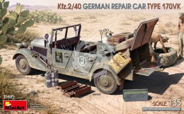 PRZEDSPRZEDAZ - Kfz.2/40 German Repair Car Type 170VK - MiniArt 35495 skala 1/35