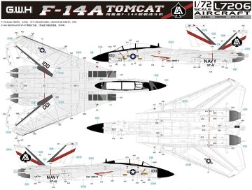 F-14A Tomcat Great Wall Hobby Great Wall Hobby L7206 skala 1/72