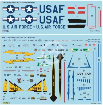 T-33A Shooting Star Late Type T-33 Great Wall Hobby L4821 skala 1/48