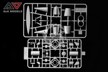 Model plastikowy Mirage IVA, A&A Models, 7204, skala 1/72