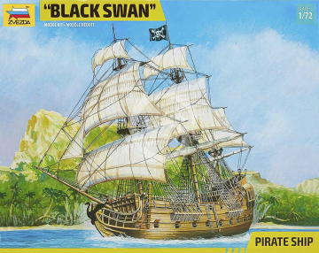 Model plastikowy Pirate ship Black Swan Zvezda 9031 skala 1/72