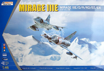 Dassault Mirage IIIE - Kinetic K48050 48050 skala 1/48