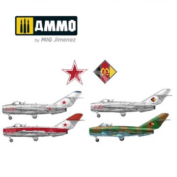 Premium - Mig-17F/Lim-5 ZSRR-NRD Ammo by Mig Jimenez A.MIG-8512 skala 1/48