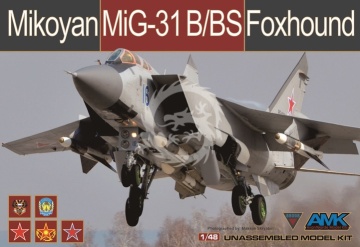 Mikoyan MiG-31B/BS Foxhound AvantGarde Model Kits AMK 88008 skala 1/48