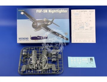 F6F-5N Nightfighter Weekend Edition Eduard 7434 skala 1/72