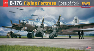 PREORDER - B-17G Flying Fortress Rose of York HK Models 01E044 skala 1/32