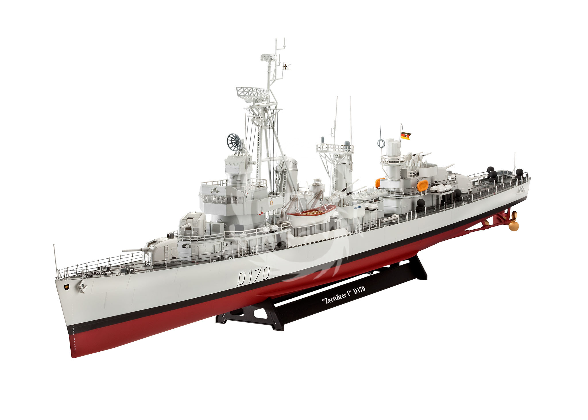 LEVEL(レヴェル) MODELE OKRĘTÓW - German Destroyer Class 119 (Z1/Z5) Revell