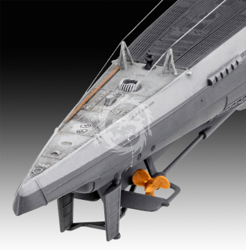 Niemiecki okręt podwodny U-boot Type IX C/40 - Revell 05167 skala 1/144