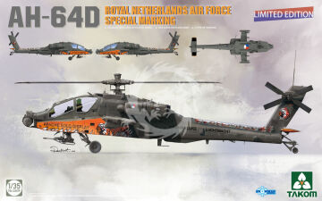 PRZEDSPRZEDAŻ - AH-64D Royal Netherlands Air Force Special Marking Takom TAK2609 skala 1/35