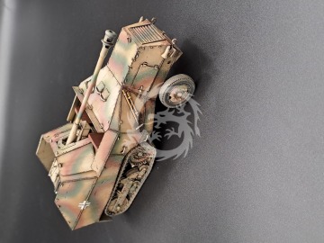 Panzerjager-Fahrzeuge mit 7,5 cm PaK 40 S 307(f) VERSION A - KM Model KM-35004VA Wydruk 3D skala 1/35 