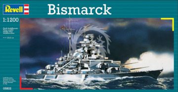 PRZEDSPRZEDAZ - Starter Kit Bismarck - Revell 75802 skala 1/1200 