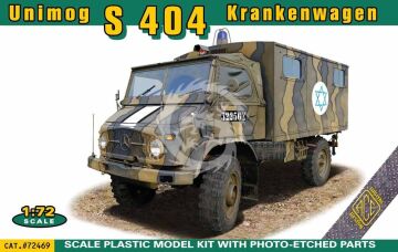 NA ZAMÓWIENIE - Unimog S 404 Krankenwagen - ACE 72469 skala 1/72
