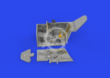  Bf 109K-4 cockpit PRINT - EDUARD 648904 skala 1/48 