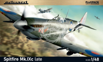  Spitfire Mk. IXc late version Eduard 8281 skala 1/48
