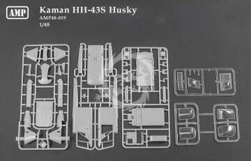 Kaman HH-43 Huskie AMP 48019 skala 1/48