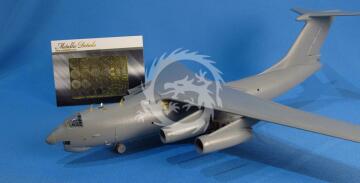 MD14421 Metallic Details Detailing set for aircraft model Il-76 Zvezda 1/144