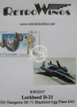 RWE057 SR-71 Lockheed D-21 Egg Drone RetrokiT