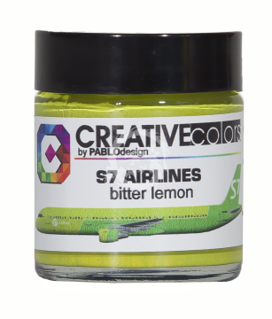 Farba S7 Airlines bitter lemon Color 30 ml - Creatve Color CC-PA060