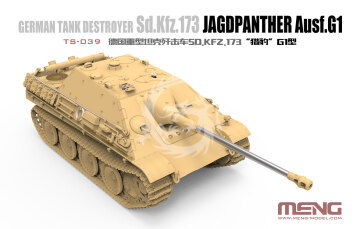 German Tank Destroyer Sd.Kfz. 173 Jagdpanther Ausf. G1 Meng Model TS-039 skala 1/35