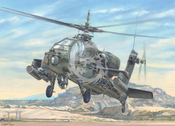 PREORDER - AH-64A Apache Early Trumpeter 05114 skala 1/35