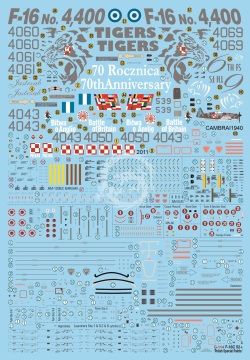 F-16CJ-52 'Polish And Hellenic Air Force Fighter' MisterCraft G114 skala 1/48