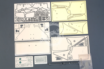 Waloryzacja do modelu MCLAREN MP4/4 Detail up set for Meng RS-004 HD02-0457 Hobby Design skala 1/12