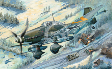 Junkers Ju-87G-2 Stuka - Trumpeter 03218 skala 1/32