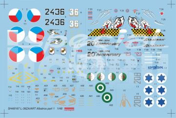 L-39ZA/ZA ART Albatros Special Hobby SH48167 skala 1/48 