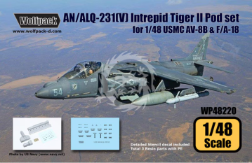 AN/ALQ-231(V) Intrepid Tiger II Pod set - Wolfpack WP48220 skala 1/48