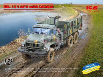 NA ZAMÓWIENIE - ZIL-131 AFU with DShKM28 - ICM 72821 skala 1/72