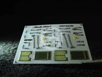 ACES II Seat belts - Metallic Details MDP48021 skala 1/48