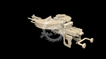 Type 89 dual flexible Japanese Machine Gun - Metallic Details  MDR48286 skala 1/48