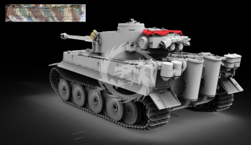 Pz.Kpfw.VI Ausf.E Sd.Kfz.181 Tiger I Early Production - Border Model  BT-010 skala 1/35