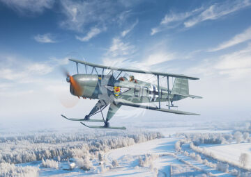 PRZEDSPRZEDAZ - Bücker Bü 131D (winter version), WWII German Training Aircraft - ICM 32029 skala 1/32