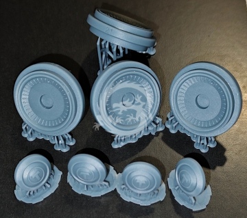 Gaz 21 Volga Taxi wheels ( type 1 ) + convers - Start43 St133 skala 1/24