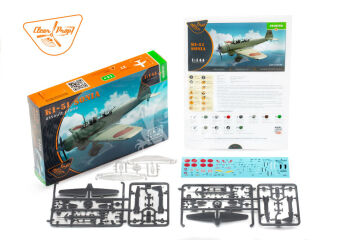  Ki-51 Sonia (2 in box) - Clear Prop CP144001 skala 1/144