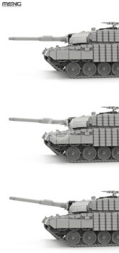 German Main Battle Tank Leopard 2A4 - MENG-Model TS-058 skala 1/35