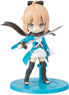 Model plastikowy PETITRITS SABER SOUJI OKITA, BANDAI Spirits 5059017 skala: brak