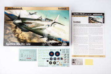 Spitfire Mk. IXc late version Eduard 8281 skala 1/48