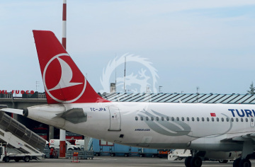 Boeing 737-800 TURKISH TC-JGG Kalkomania Pas-Decals skala 1/144