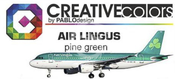 Farba Air Lingus Pine Green  - Creativ colors CC-PA031 poj. 30ml